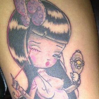 April Romantic, New Romantic Ink Tattoo Studio, Wolverhampton